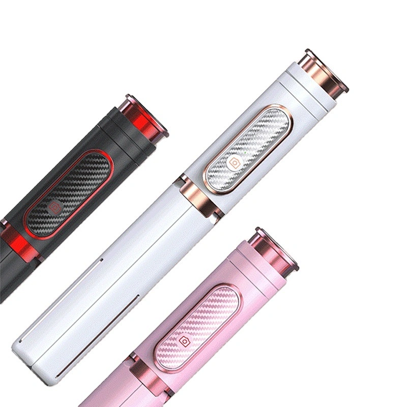 One-piece design high-quality rechargeable lithium batterie bluetooth flexible tripod selfie stick