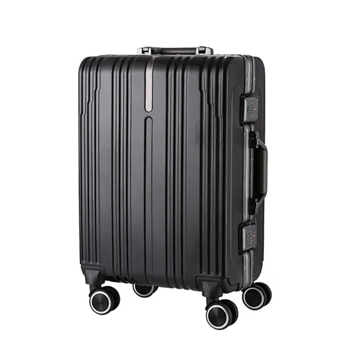 High compression PC shell three-fold aluminum alloy rod aluminum luggage traveling boarding carry