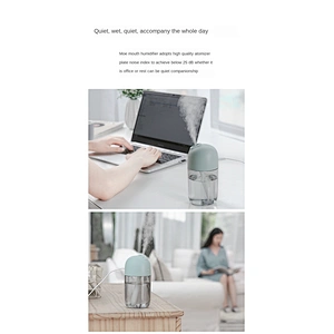 Large atomization volume atmospheric night light Compact and portable diffuser humidifier portable air