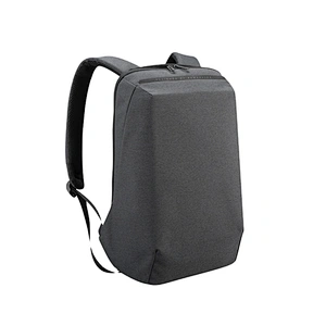 Front three-dimensional tailoring and full-open zipper design men travel waterproof business backpack