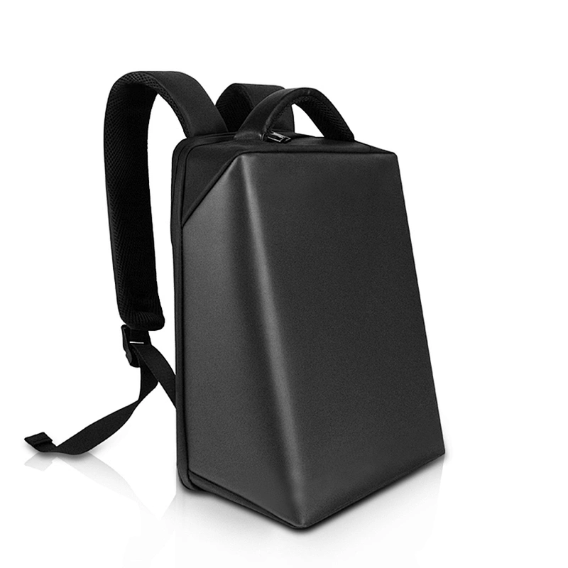 Regular layout texture 80 degree inclination design digital led screens display backpack