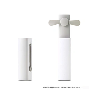 Three-in-one portable small fan patented retractable structure bladeless portable stand fan 2020