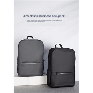 Rubberized Oxford cloth fabric classic business backpack
