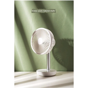 Newest design top quality 7 inch desktop shaking head high quality fast delivery mini electronic portable fan usb