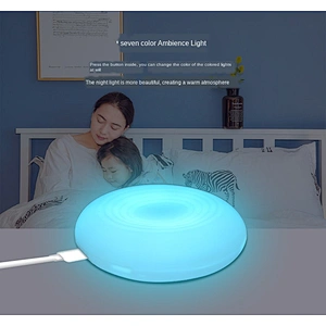 Fashionable appearance qi certification 10W wireless fast charging led jellyfish night lights