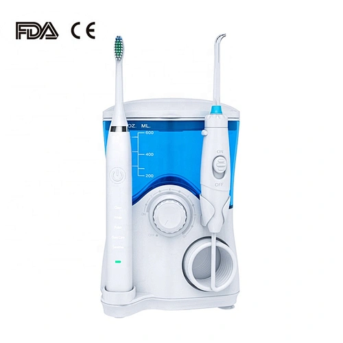 2 In 1 Ultrasonic Electric Toothbrush And Oral Irrigator Cleaning Wholesale Water Flosser Kit