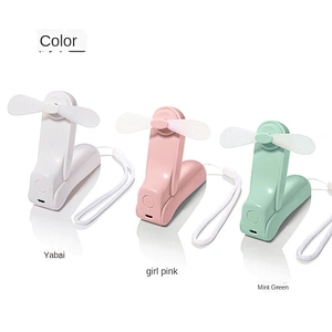 Lightweight and small body design 270-degree joint folding technology usb mini portable fan