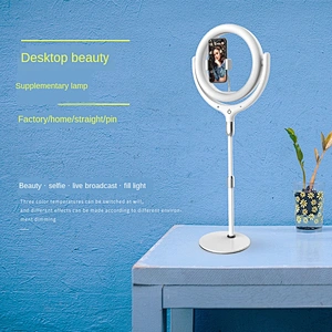 High quality standard usb ring light round base phone fill led ring light