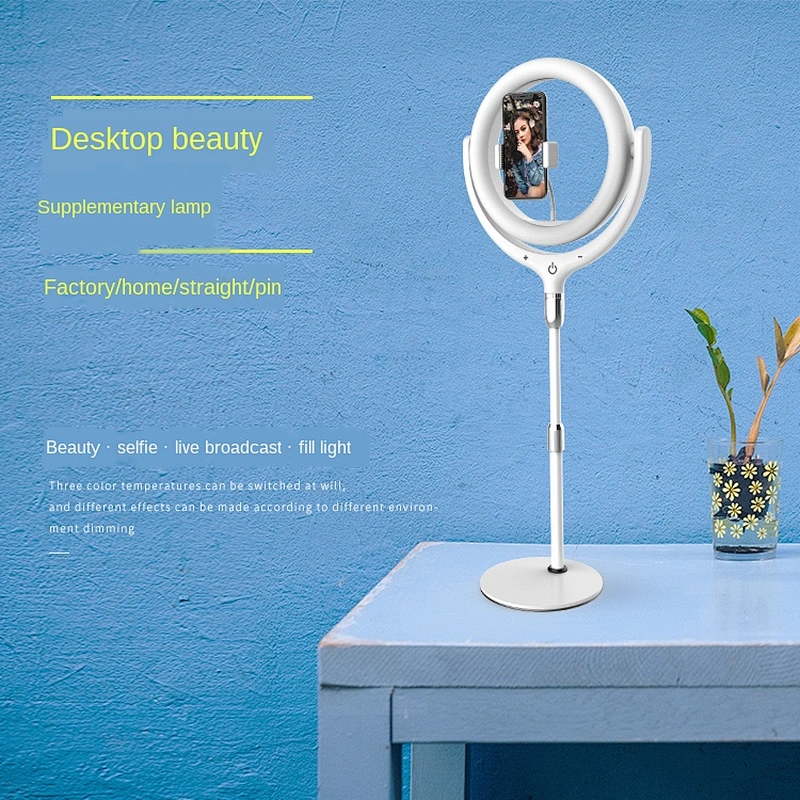 High quality standard usb ring light round base phone fill led ring light