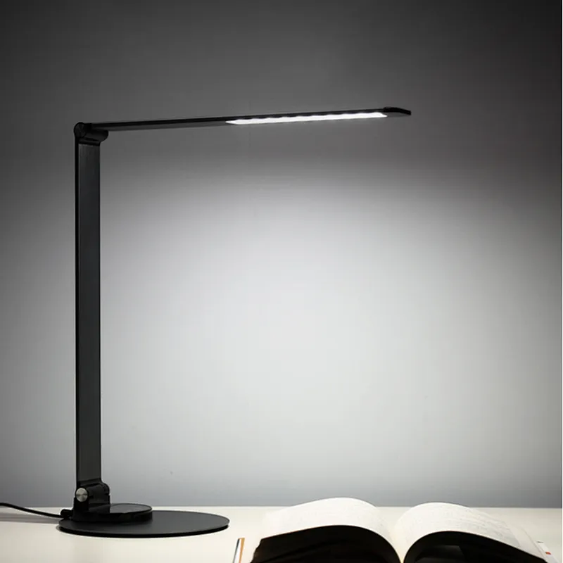 six-speed dimming three color temperature modes metal folding led light