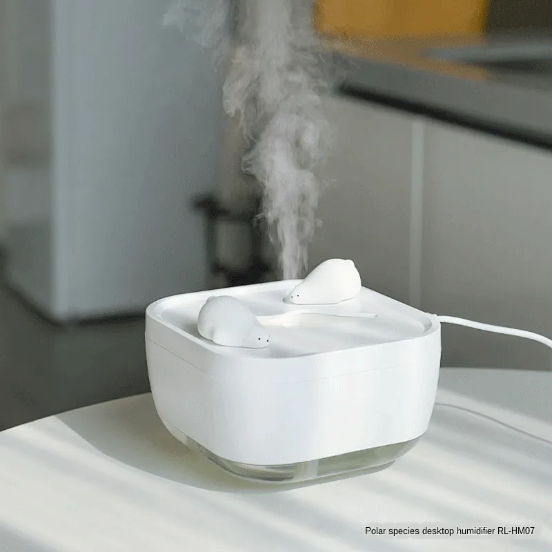 Cute pet button usb output port 700ml capacity room diffuser air humidifier