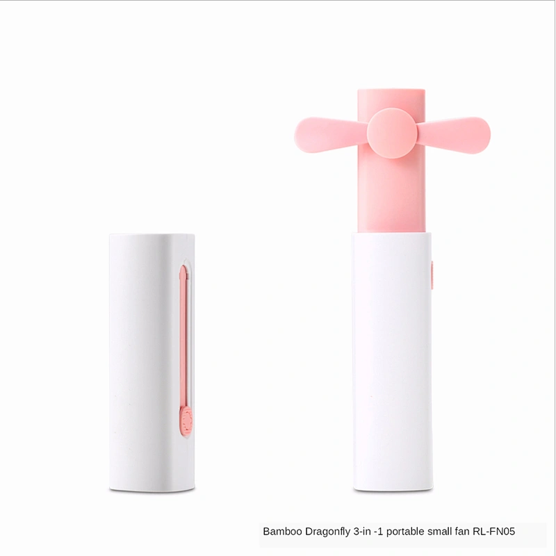 Three-in-one portable small fan patented retractable structure bladeless portable stand fan 2020