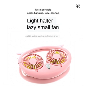 Various good quality promotional top quality adjustable outdoor lock design electric neck mini portable fan