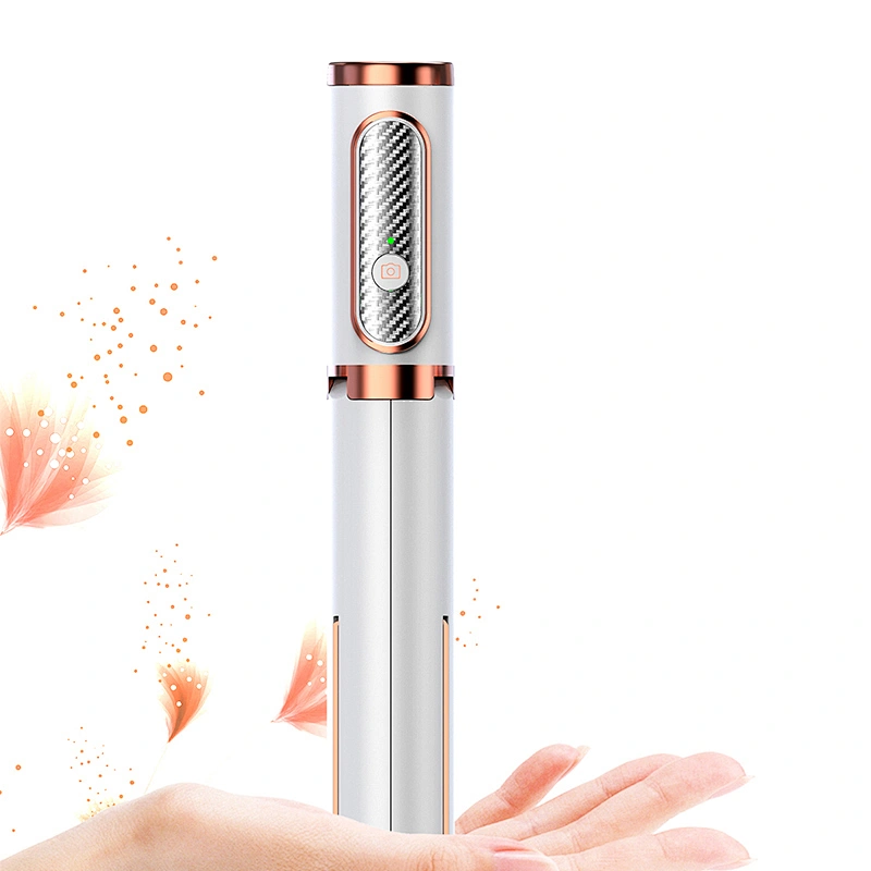 One-piece design high-quality rechargeable lithium batterie bluetooth flexible tripod selfie stick