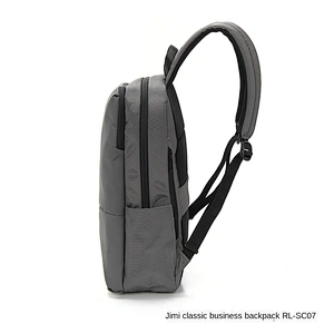 Rubberized Oxford cloth fabric classic business backpack