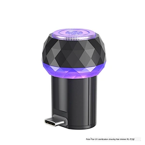 Ultraviolet ray sterilization compact and portable uv light hair electric shavers