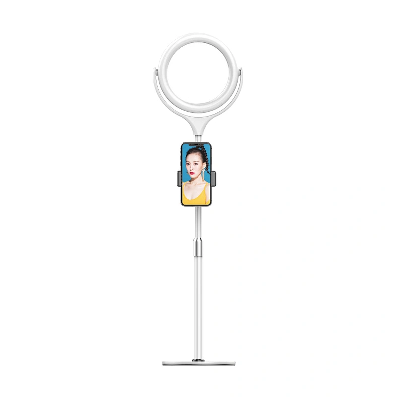 Fast delivery manufacture ring light round base phone holder beauty fill-in lightring light