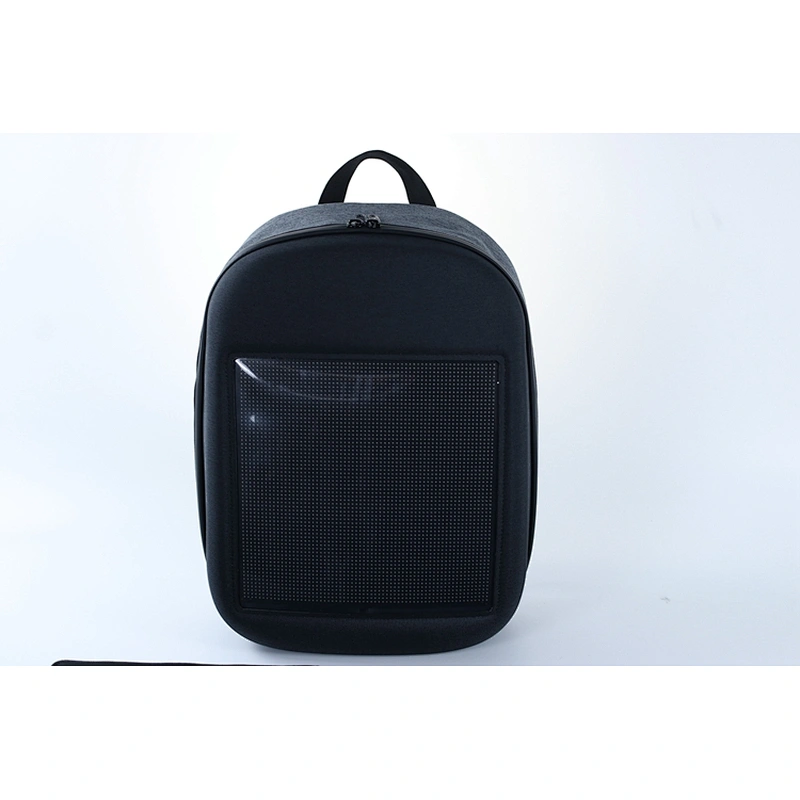 Waterproof fabricmulti-storage space full-color screen camping led backpack