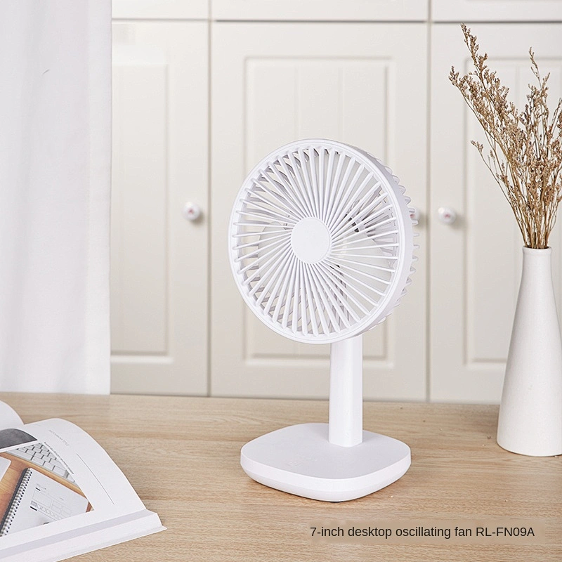 7 inch desktop shaking head high quality fast delivery usb mini electronic portable small fan