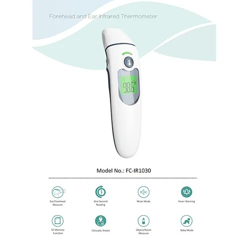 FC-IR1030 Forehead  & Ear Infrared Thermometer