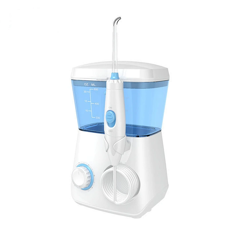 Amazon Hot Sell Classic Home Use Tooth Care Powerful Sprayer 600ml Oral Irrigator Dental Water Flosser