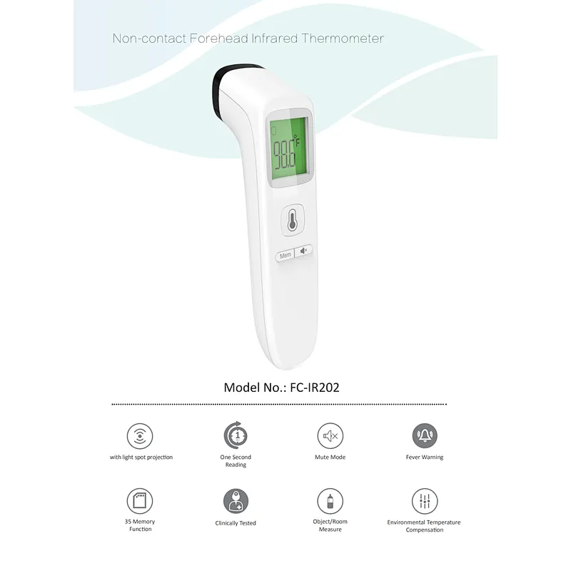 FC-IR200 Non-contact Forehead Infrared Thermometer