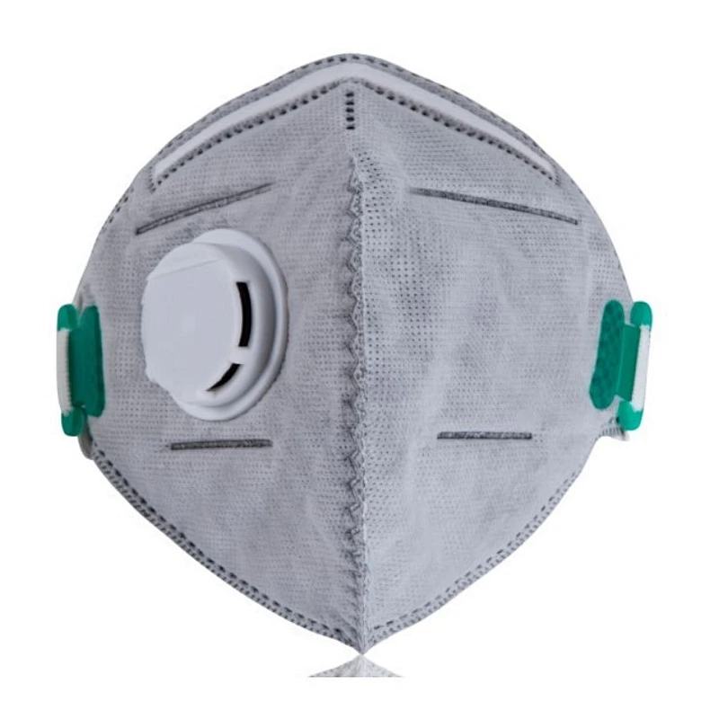 FFP2 Exhalation Valve Disposable Active Carbon Air Pollution Dust Masks