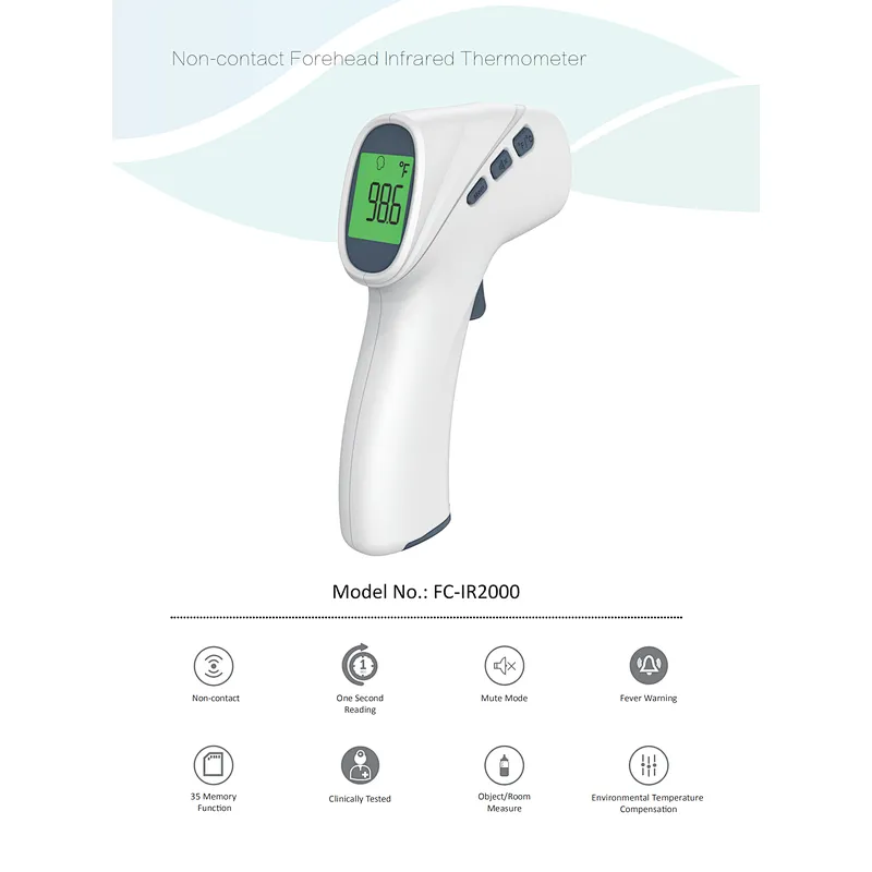 FC-IR2000 Non-contact Forehead Infrared Thermometer