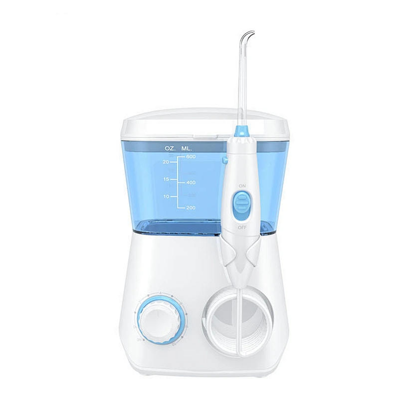 Amazon Hot Sell Classic Home Use Tooth Care Powerful Sprayer 600ml Oral Irrigator Dental Water Flosser