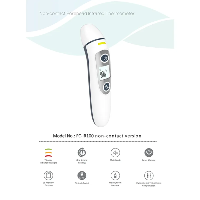 FC-IR100 non-contact Forehead Infrared Thermometer