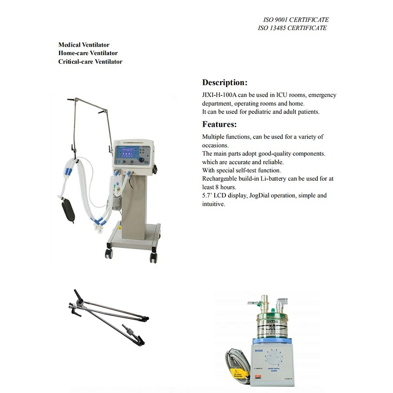 JIXI-H-100A ICU Ventilator