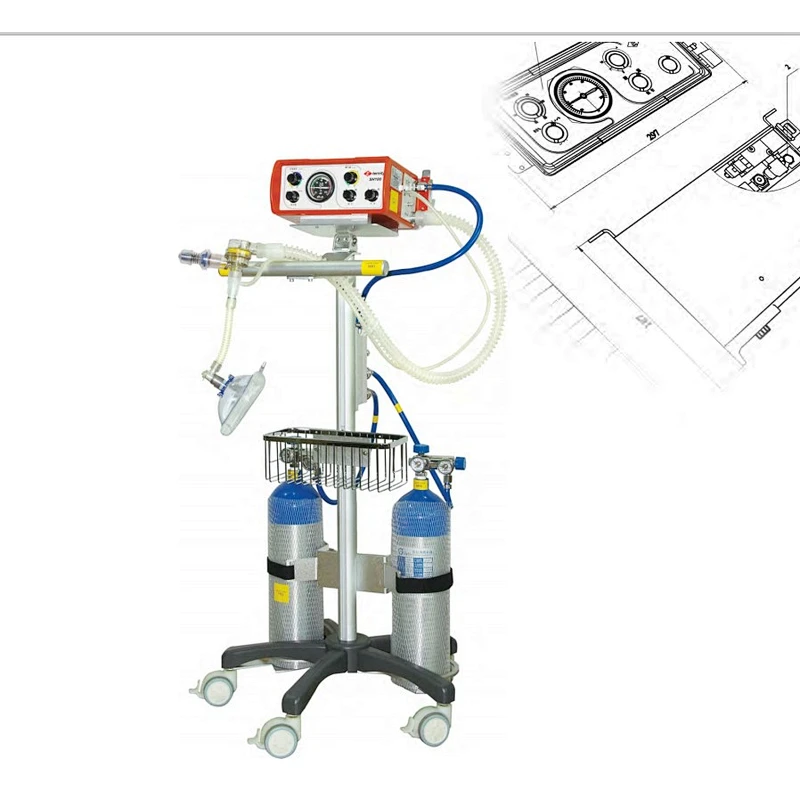 SH100- MRI Emergency-Aid:Transport Ventilator