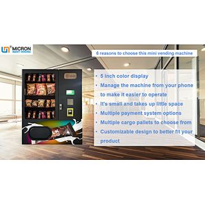 What's the advantage of mini vending machines