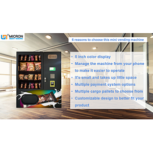 What's the advantage of mini vending machines