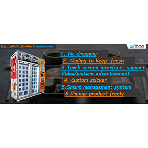 Cooling locker vending machine introdution in details