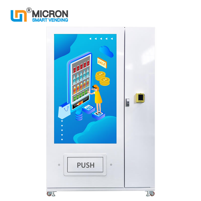 Micron smart vending machine touch screen