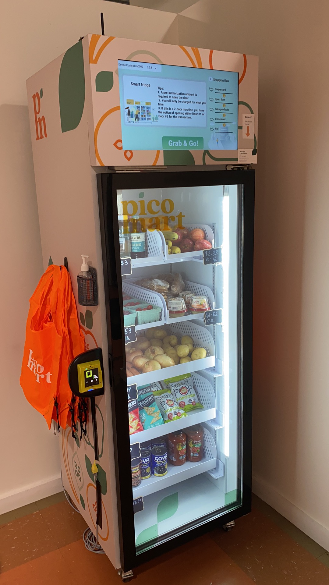 smart fridge vending machine