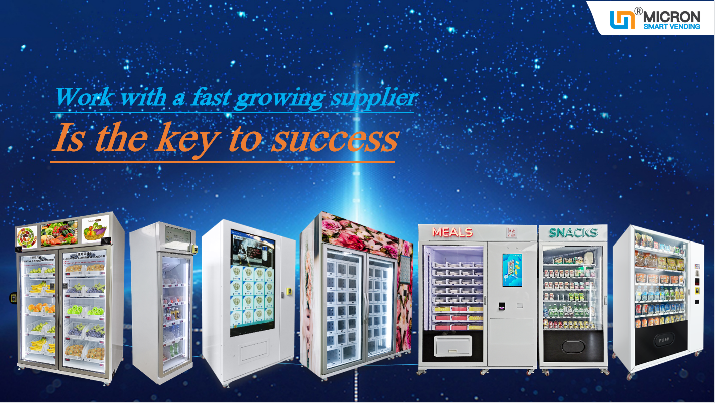 Micron smart vending machines