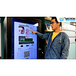 vending machine can also display product specification