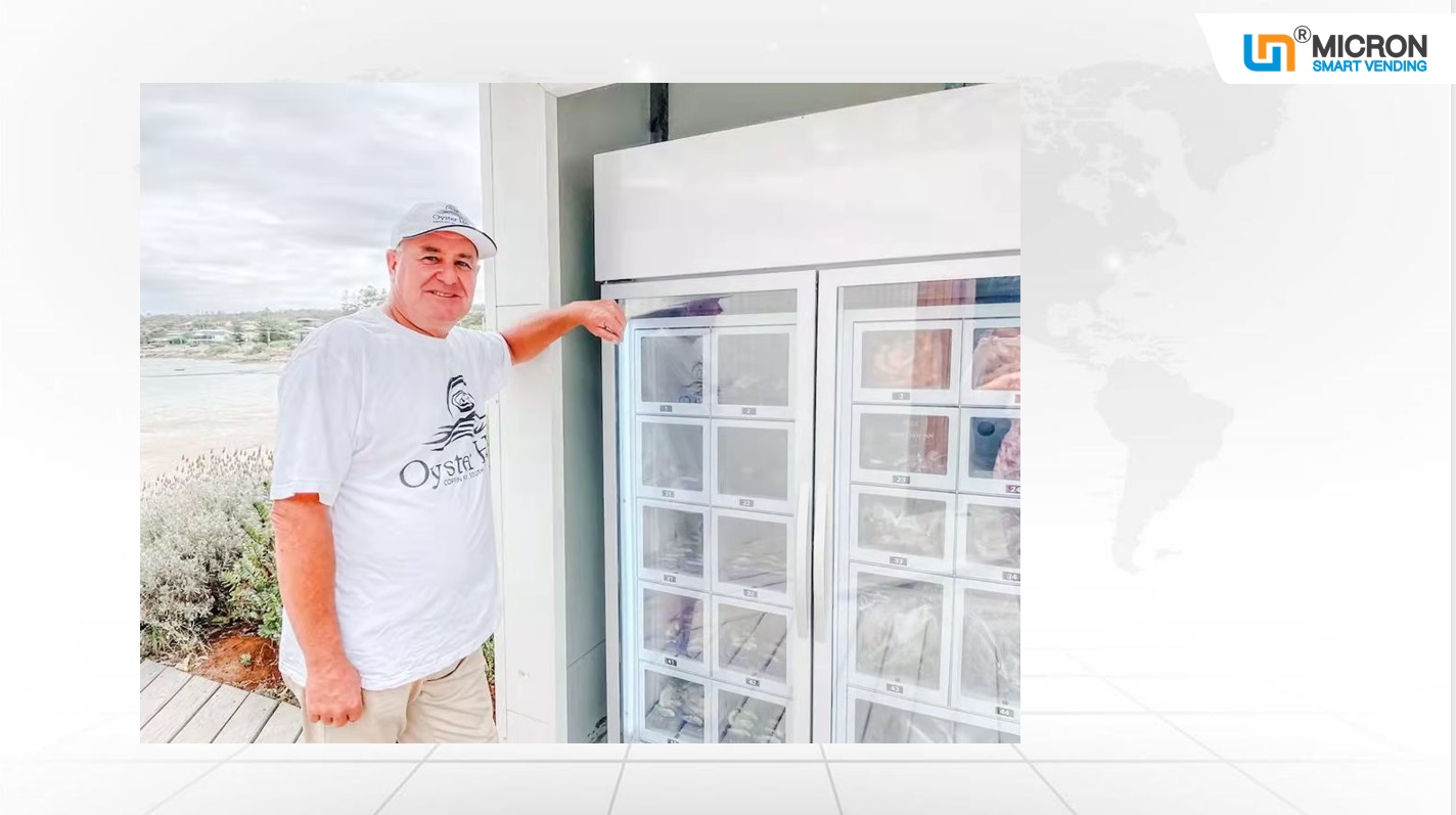 Oysters vending machine business