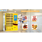 Why are the lucky bag vending machines so popular with young people?