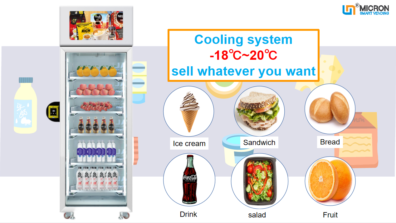snack and drink vending machine cooling system vending machine cold drink vending machine office vending machine
