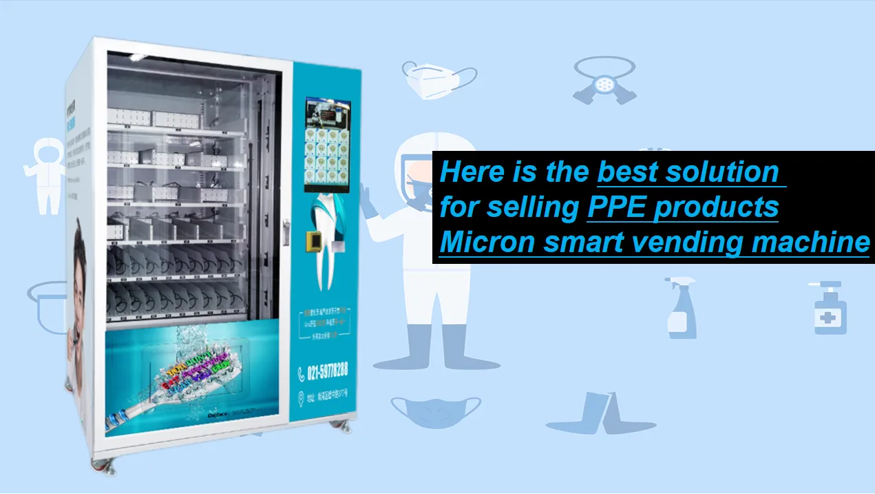 PPE vending machine, medical mask vending machine,protective boot vending machine, glove vending machine