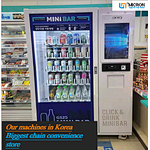 XY elevator vending machine for sell can dink and glass bootle in Korea's convenience store