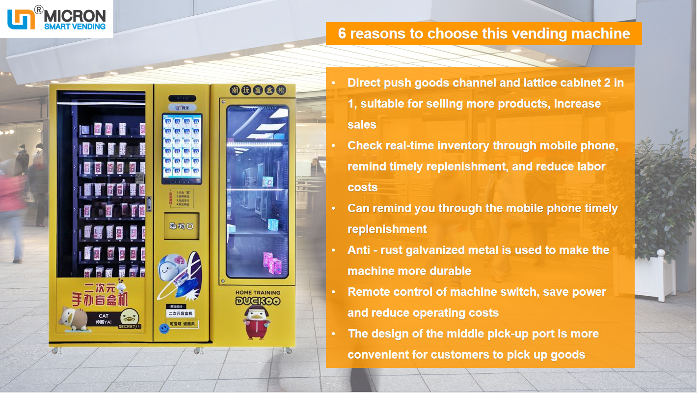 lucky box vending machine hot sale