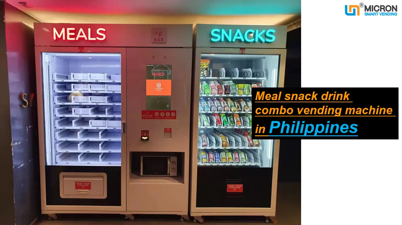 meal snack drink combo vending machine