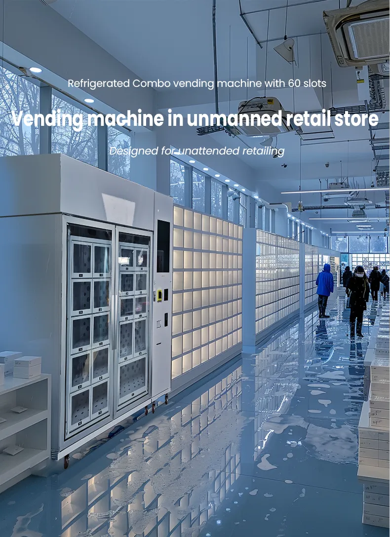 vending machine in unmanned retail store