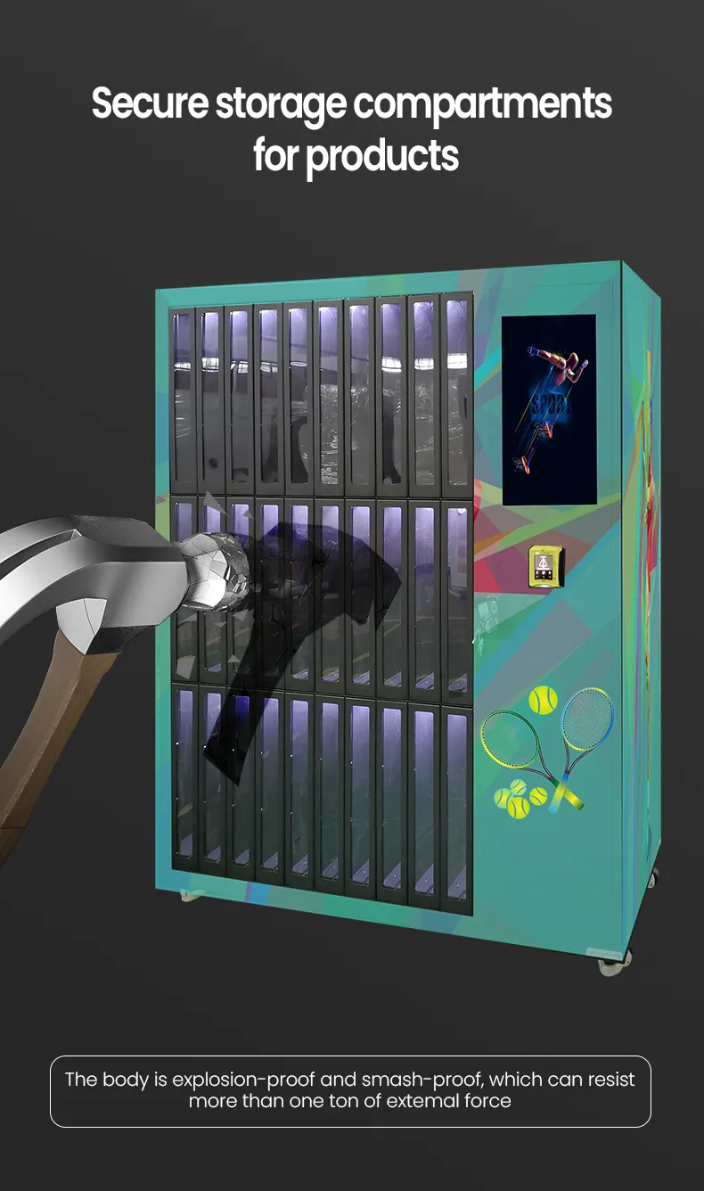 secure storage compartments for products