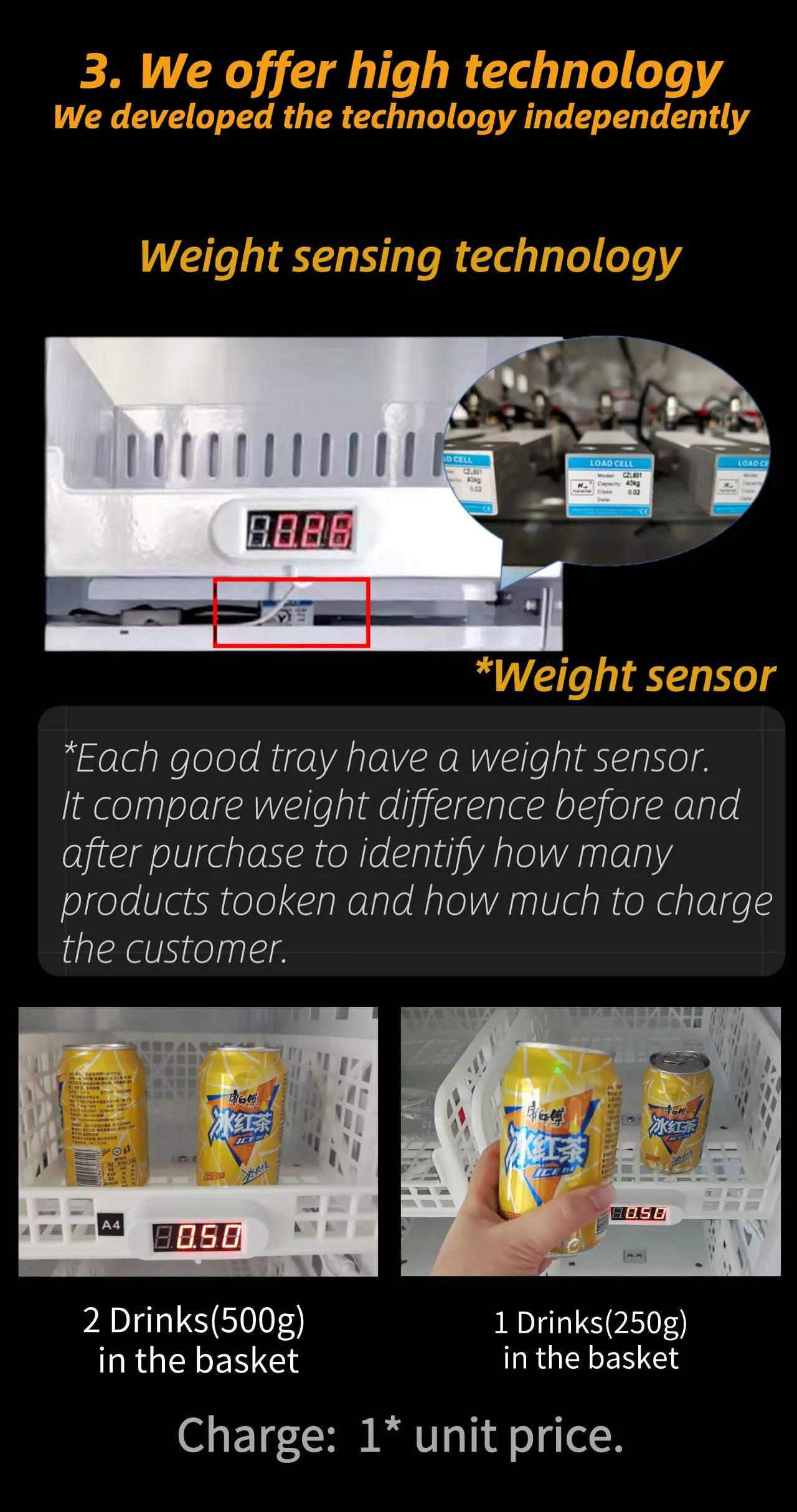 vending machine of high technology