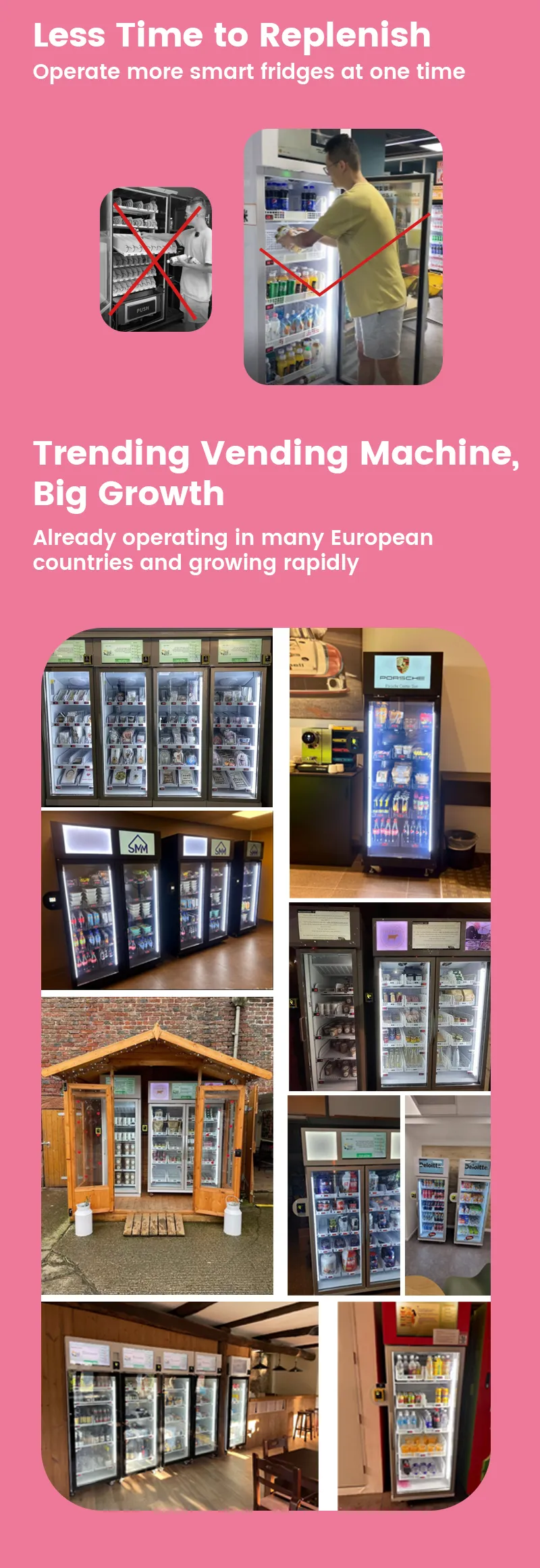 Micron doll and toy vending machine